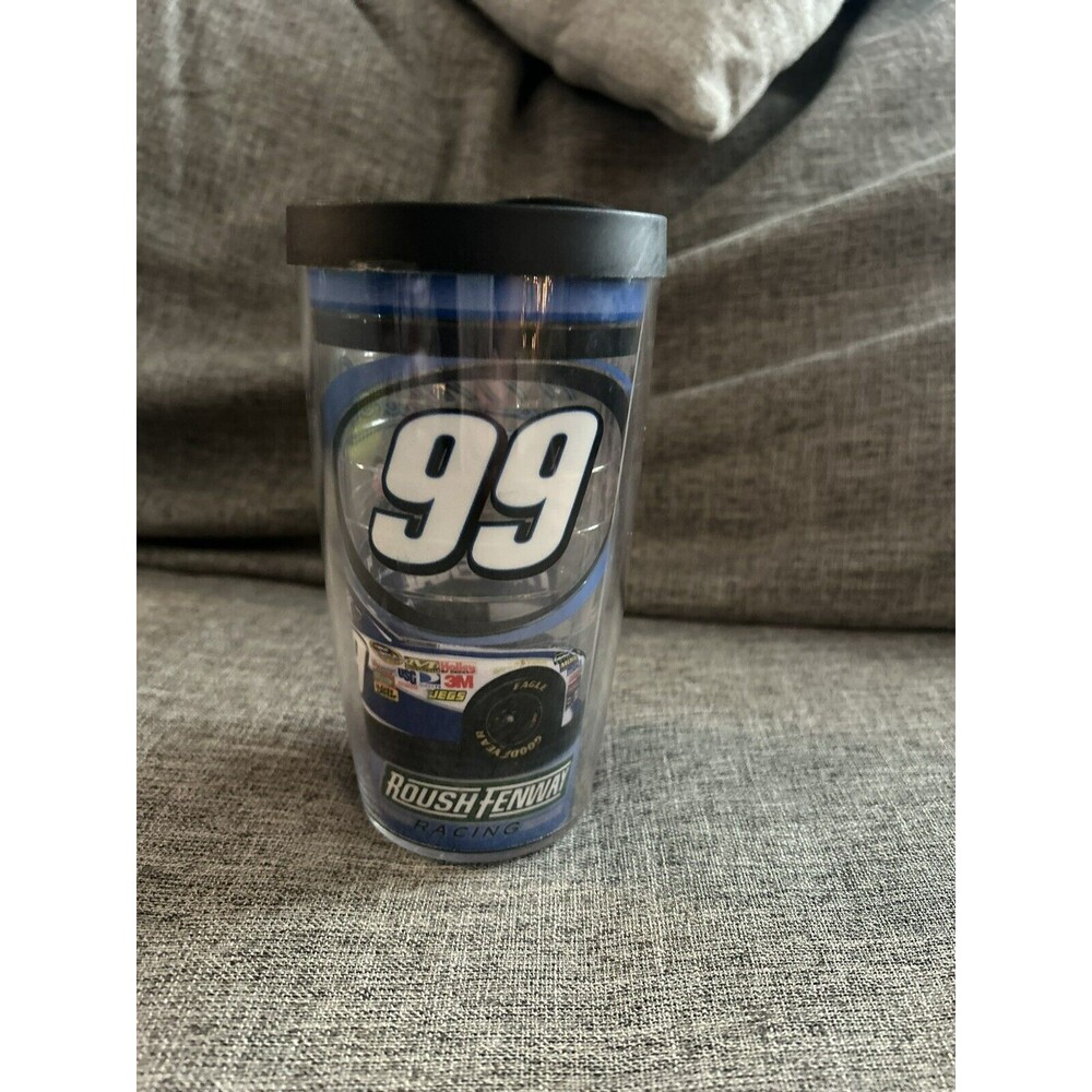 Tervis Tumbler With Lid #99 Nascar Carl Edwards 16 Oz - Picture 3 of 7
